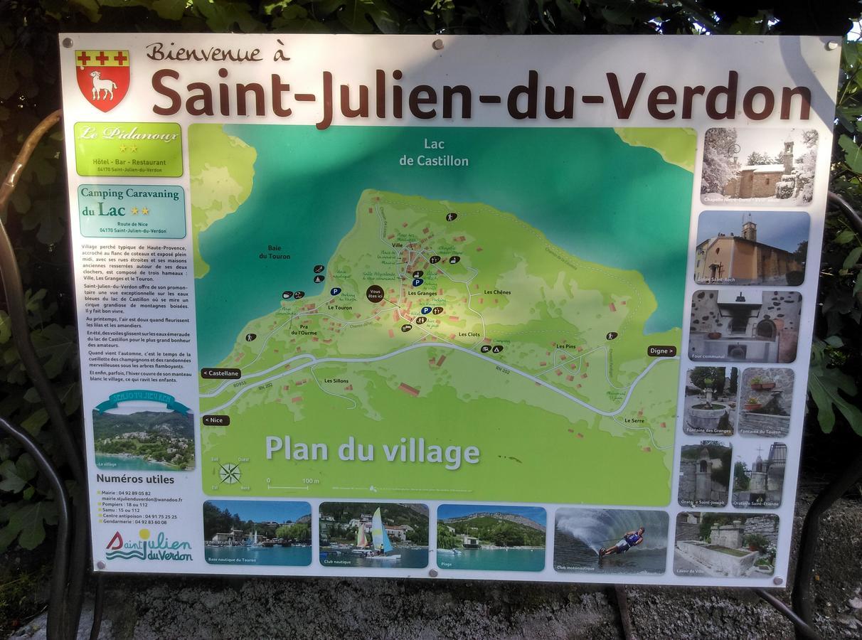 Camping Du Lac Saint-Julien-du-Verdon Kültér fotó